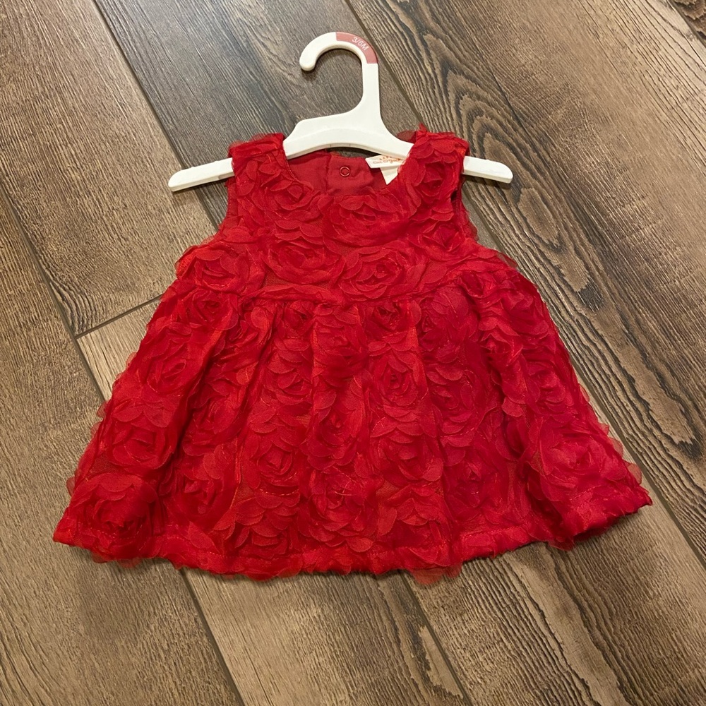 Baby girl Christmas Dress, size 3-6 months
